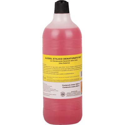 Alcool Etilico Denaturato 999 ° - Lt 1- 12 Pezzi