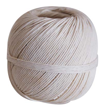 Spago Bianco Candido - Titolo 2/6 Mm 0,8 Cf=Pz 10Xgr 100- 1 Confezioni