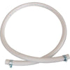 Tubo Gas Metano + Fascetta In Kit - Cm 150- 5 Pezzi
