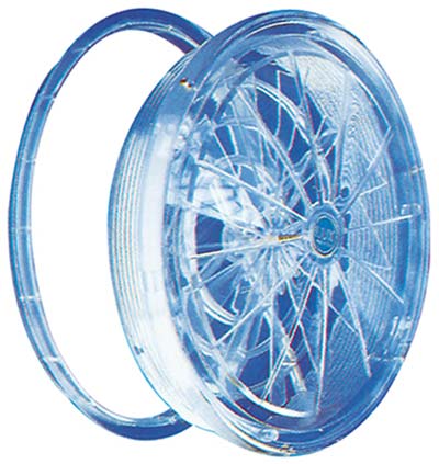 Aeratore Vetro Ae Lux - Plt Trasparente Mm 160- 2 Pezzi