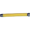 Tubo Gas Flessibile Estensibile Mf - Inox 316/Guaina 1/2Mf Cm 10/20- 2 Pezzi