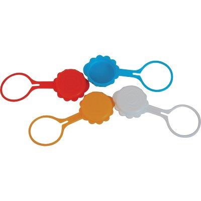 Tappo Pvc + Anello X Bottiglia - Lt 1 Cf=Pz 100- 5 Confezioni