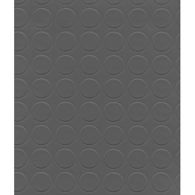Copri Pavimento Pvc Bollettato Grigio Scuro Mm 1,0 H.Cm 200 Mt 25