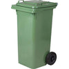Bidone Immondizia Green 240 + Ruote Ics Verde Lt 240 Cm 72X58 H.Cm 106