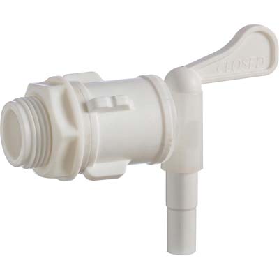 Rubinetto Plt + Ghiera - 3/4M + Ghiera- 5 Pezzi