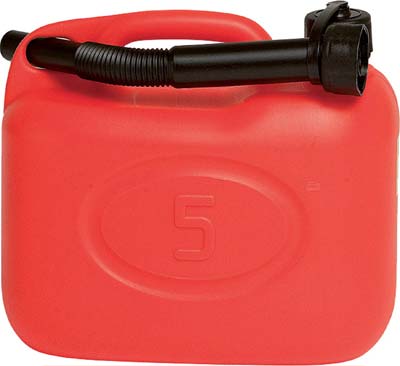 Tanica Carburante - Pp Rosso Lt 5- 4 Pezzi