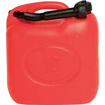 Tanica Carburante - Pp Rosso Lt 10- 3 Pezzi