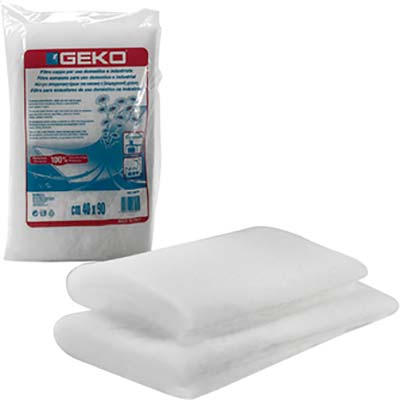 Filtro X Cappa Aspirante - Bianco Cm 40X90- 5 Pezzi