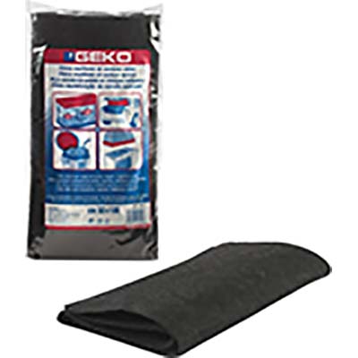 Filtro X Cappa Aspirante Carboni Attivi E Fibra - Nero Cm 55X105- 5 Pezzi