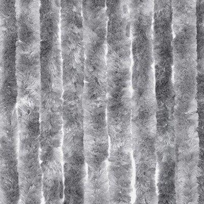 Tendina Pronta Ciniglia Grigio D.Mm 42 Cm 125 H.Cm 230