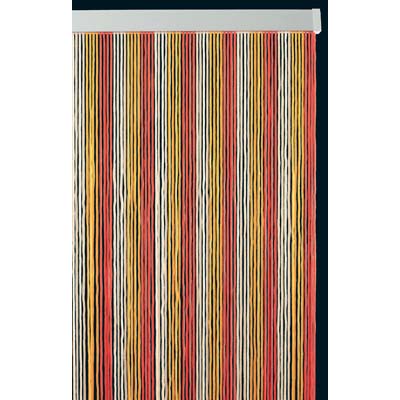 Tendina Pronta Anna Cordino Arancio Cm 120 H.Cm 240