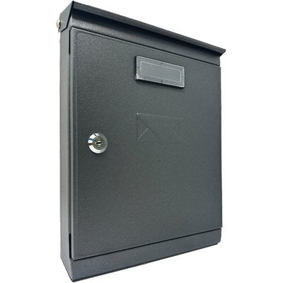 Cassetta Posta Evoluzione Acciaio Vern Antracite Mm 220X75 H.Mm 320