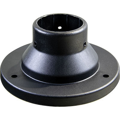 Base X Palo Lampione Globo Abs Nero Base Cm 16