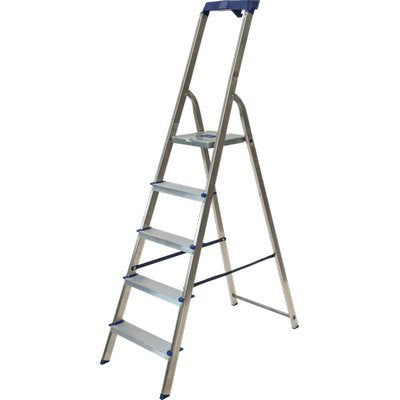 Scala Libretto Gamma En 131 Facal Alluminio/Acciaio Gradini 7 H.Cm 149