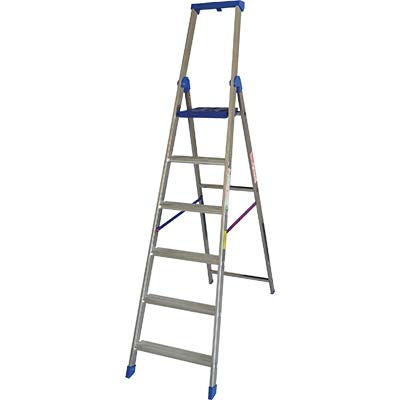 Scala Libretto Climb Evo En131 Marchetti Alluminio Gradini 6 H.Cm 145