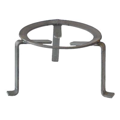 Treppiede Caldara Circolare Acciaio Cm 25