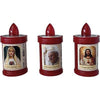 Lumino Votivo - Rosso Mm 60X100 Durata Gg 60- 30 Pezzi