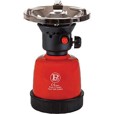 Fornello Gas A Cartuccia Piezo Project Acciaio Verniciato Kw 2,2 Gr/H 160 Cook 100 P