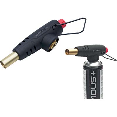 Saldatore A Gas Professionale Piezo Attacco 7/16