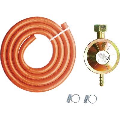 Regolatore Gas Gpl Bp Taratura Variab Kit Project - Tubo Mt 1,5 + Fascette Pz 2- 2 Pezzi