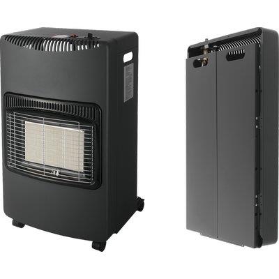 Stufa Gas Gpl Infrarossi Kira Kompact Nero Watt 4200 Cm 42X38 H.Cm 72