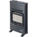 Stufa Gas Metano Infrarossi A Parete Eco 42T Sicar Grigio Ventilata Watt 4200 Cm 43X15 H.Cm 64