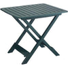 Tavolo Tevere Progarden Pp Verde Cm 80X72 H.Cm 70