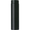 Tubo Legna Plus Light Nero Opaco Save Cm 12 H.Cm 100