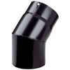 Gomito Legna 45 ° Plus Nero Opaco Save Cm 15