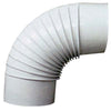 Gomito Legna 90 ° Classic Bianco Save Cm 10