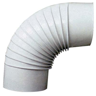Gomito Legna 90 ° Classic Bianco Save Cm 12