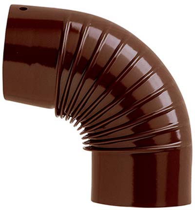 Gomito Legna 90 ° Classic Marrone Save Cm 12
