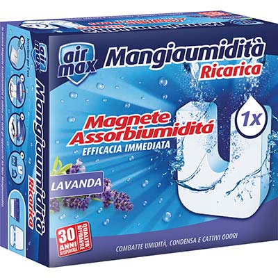 Airmax Tab Magnete Ricarica - Lavanda Gr 450- 12 Pezzi