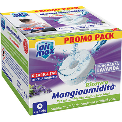 Airmax Tab Ricarica - Lavanda Cf=2Xgr 450- 12 Confezioni