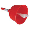 Imbuto Autoregolatore - Pp Rosso- 5 Pezzi