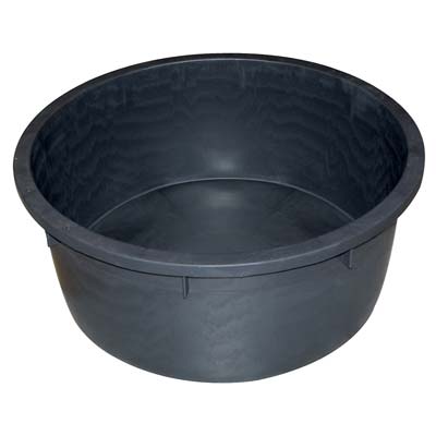 Mastellone Tondo Nero Stefanplast Ldpe Lt 350 Cm 90 H.Cm 73