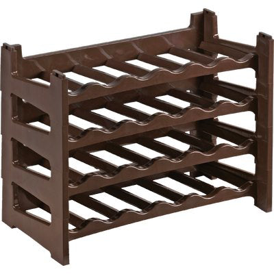 Cantinetta Porta Bottiglia Stefanplast - Plt Posti 6 Cm 60X30 H.Cm 12- 10 Pezzi