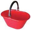 Cesta Raccolta Ovale Manico Fisso Ics - Ppl Rosso Lt 20- 5 Pezzi