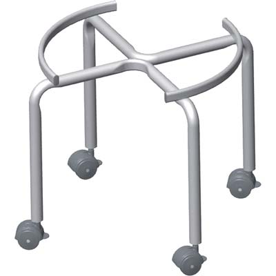 Piedistallo + Ruote X Fustino Serbatoio Acciaio Vern D.Cm 32 H.Cm 31