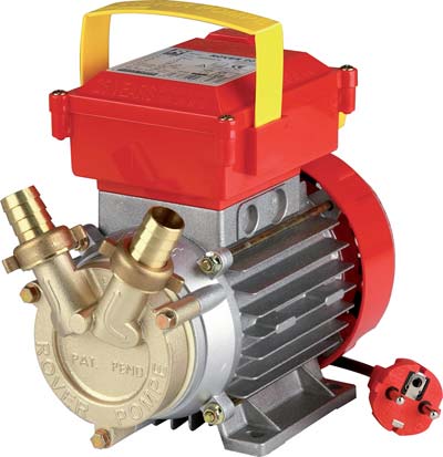 Elettropompa Travaso Ottone Ce Rover 35 Volt 230 Watt 800 Lt/H 4500 H.Max Mt 20 Mm 35