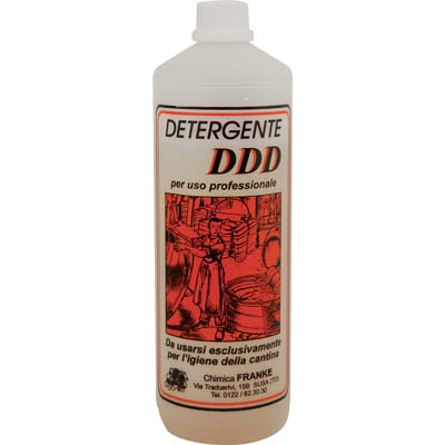 Detergente Enologico Ddd Liquido Franke - Lt 1- 5 Pezzi