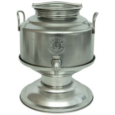 Mini Fustino Graffato Belvivere Inox 18/10 Lt 5