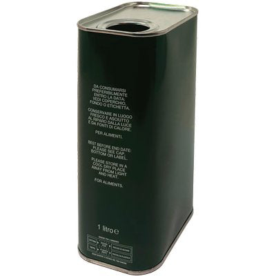 Lattina Banda Stagnata Foro Singolo Senza Tappo - Quadra F.Mm 32 Lt 1 (896)- 32 Pezzi