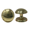 Pomolo X Portone Giada Ottone Oro Lucido D.Mm 70 Base D.Mm 70