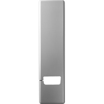 Placca Avvolgitore Incasso Universale - Abs Grigio Satinato Mm 65X250- 5 Pezzi