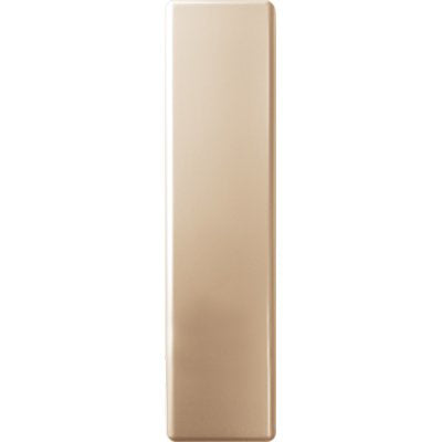 Placca Avvolgitore Cieca Universale - Abs Oro Mm 65X250- 5 Pezzi