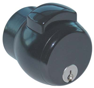 Maniglia Premiapri N13 Meroni Chiave+Nottolino Nero/Argento