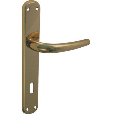 Maniglia Torino Ottone Foro Patent - Zama Ottone Lucido Q8 I.Mm 70 Cf=Pz 2- 1 Confezioni