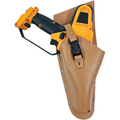 Fodero Mini Sega Batteria Cuoio Cm 15X40