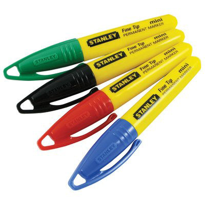 Pennarello Mini 1-47-329 Stanley - Colori Assortiti Punta Fine Cf=Pz 72- 1 Confezioni